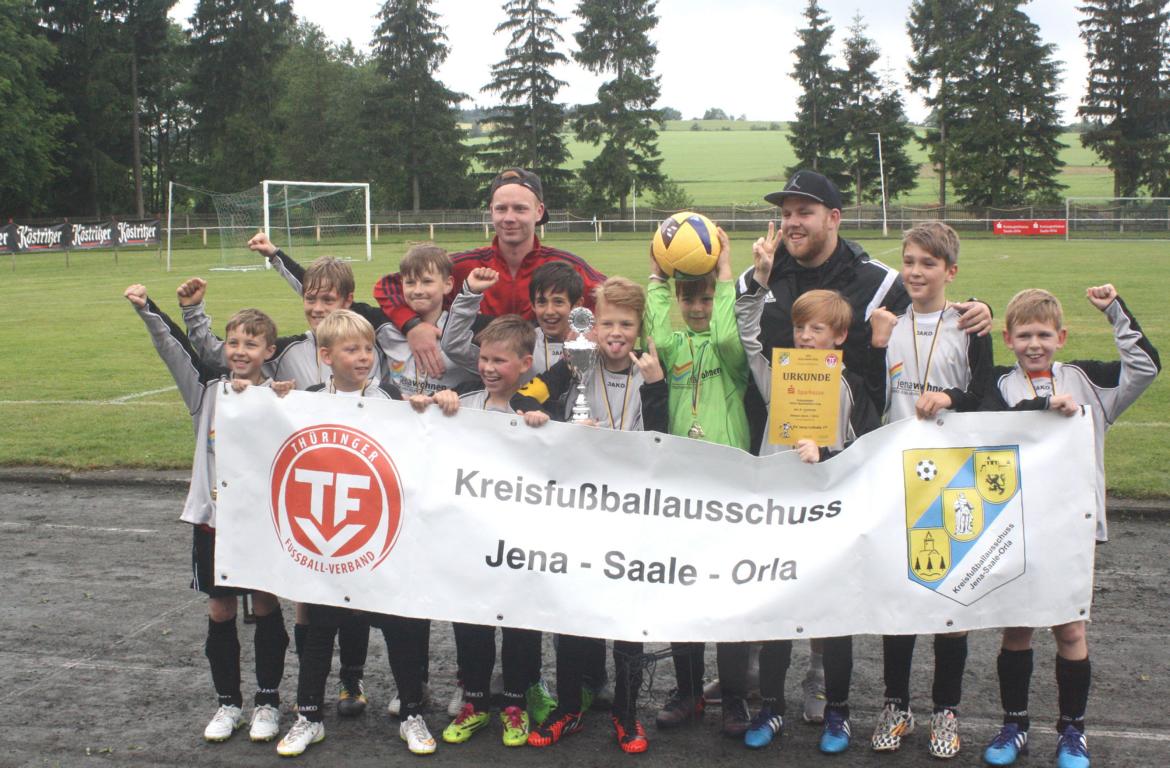 Der Sieger der E-Junioren 2023 in Tanna